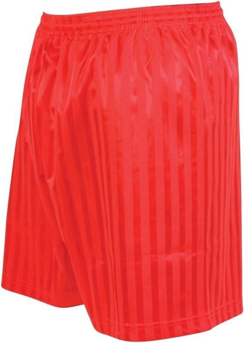 Precision Training Voetbalbroekje Precision Striped Polyester Rood Mt S