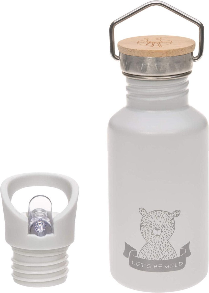 Lässig Bottle Stainless Steel - Adventure Grey