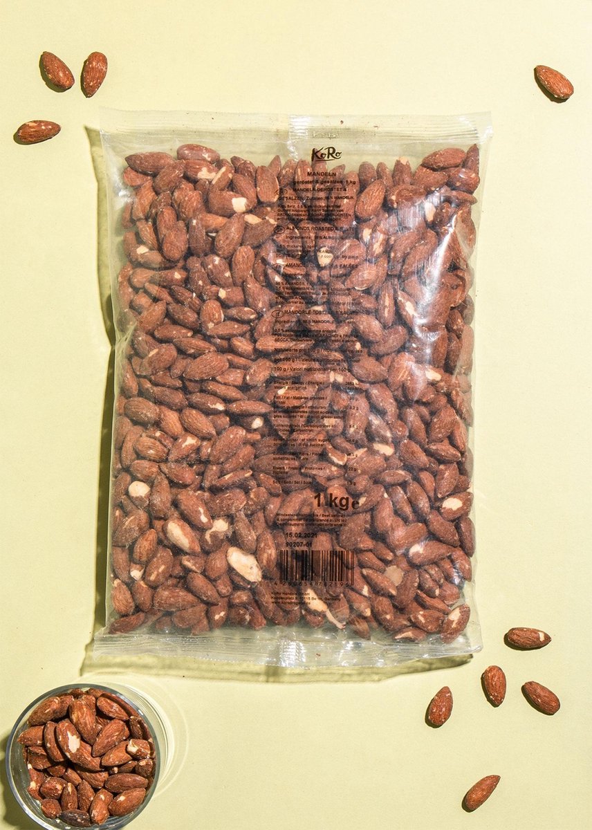 KoRo | Amandelen geroosterd & gezouten | 1 kg