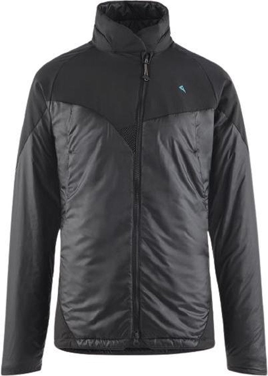 Klättermusen Outdoorjas Alv Heren Polyester Zwart Maat L