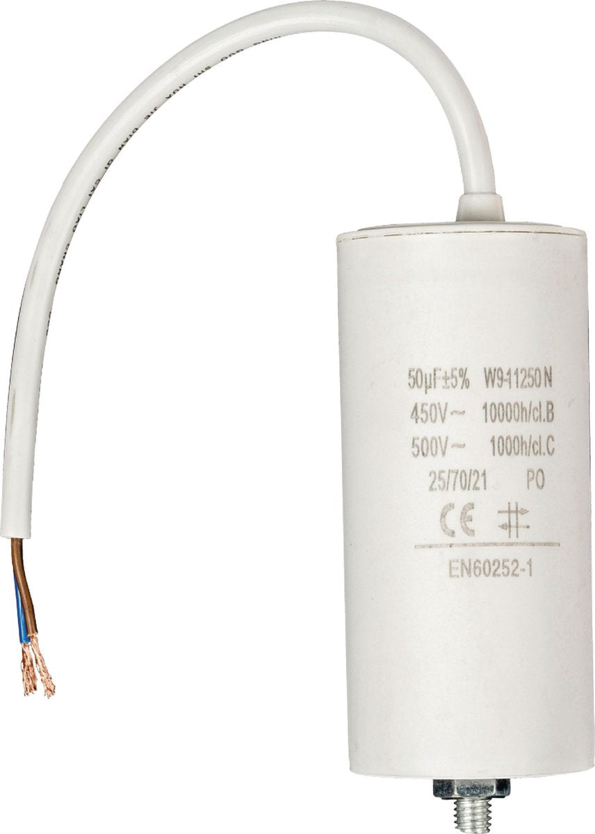 Condensator 50.0uf / 450 V + cable