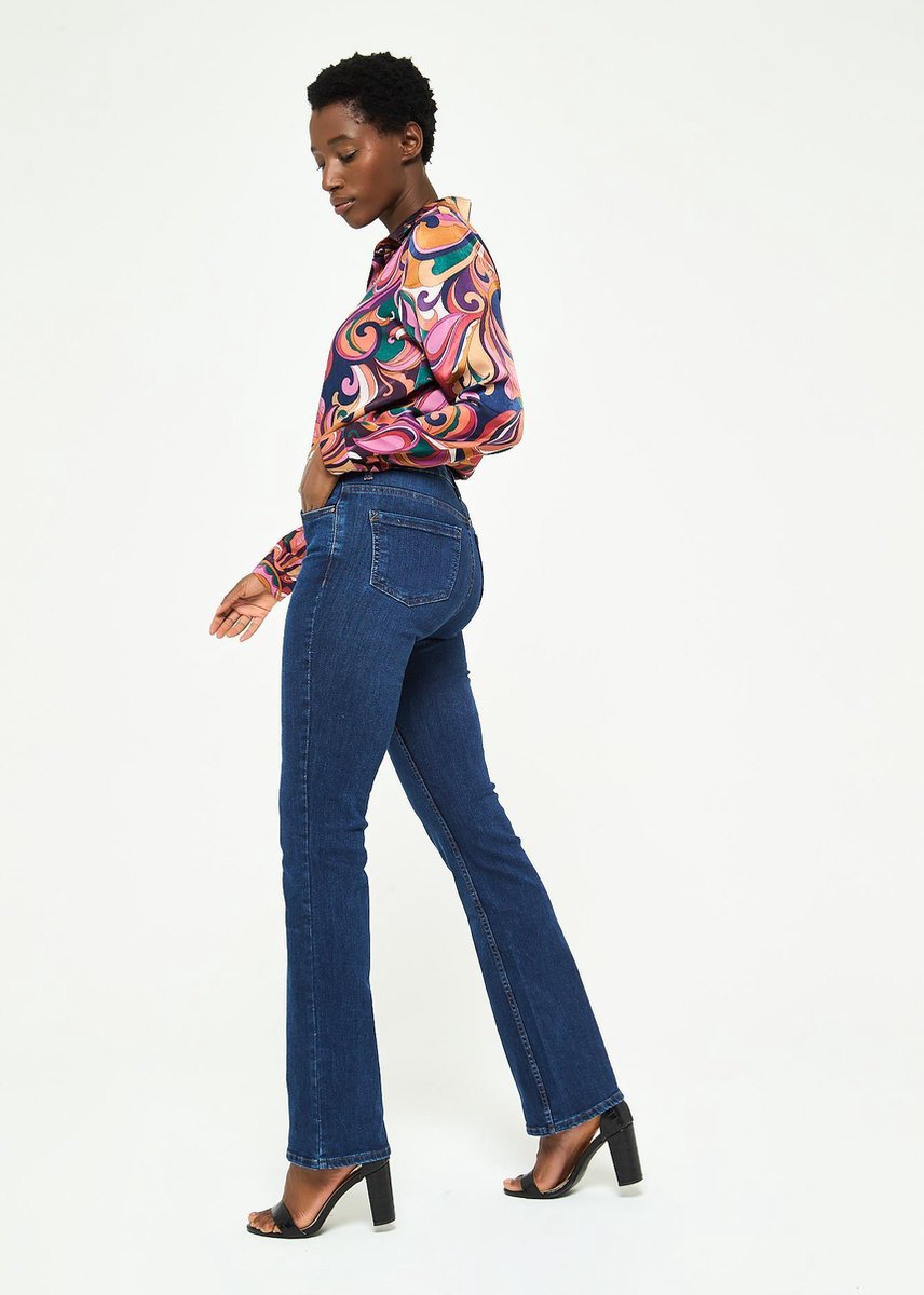 Bootcut jeans - Donker Blauw