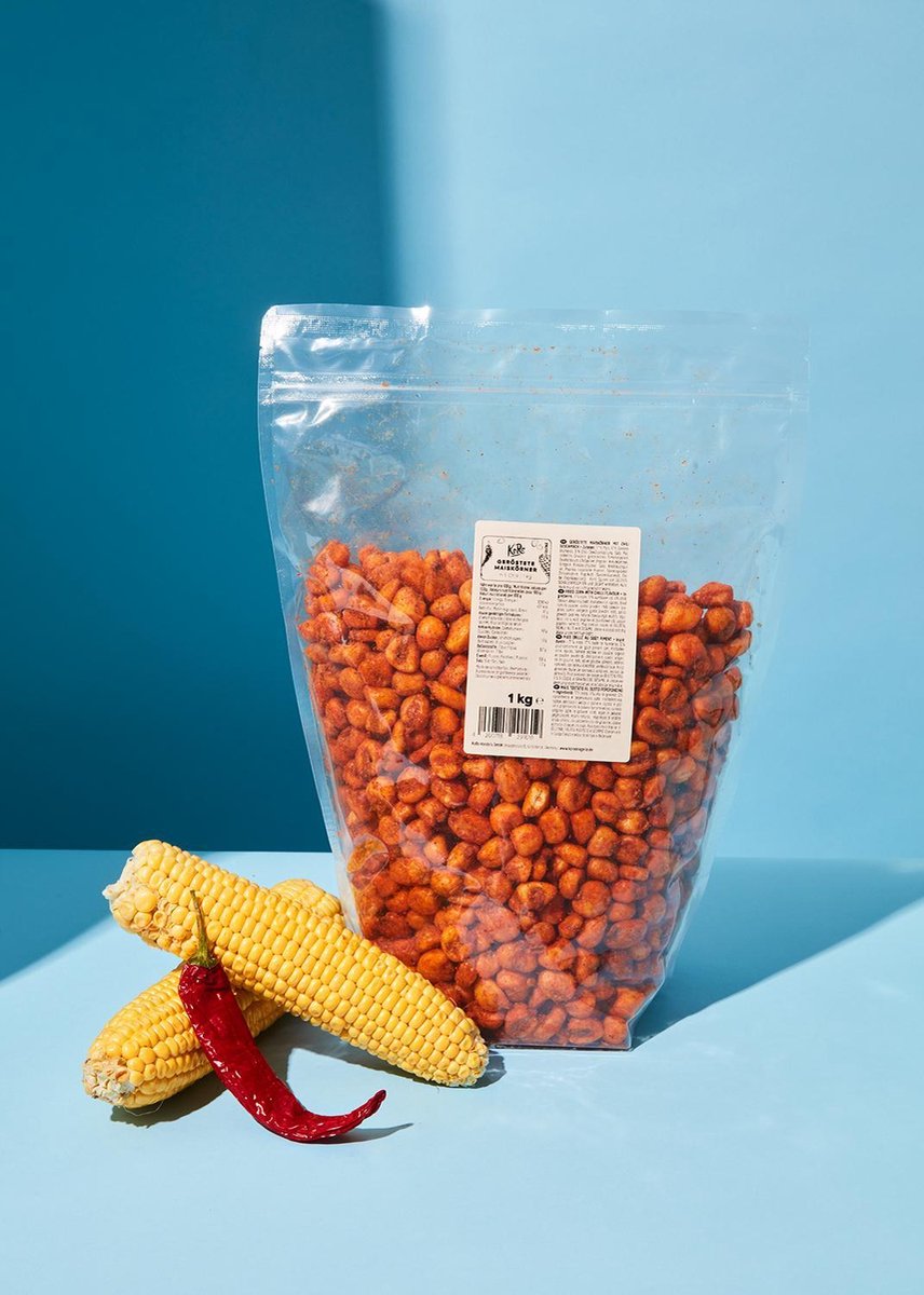 KoRo | Geroosterde maïskorrels met chilipeper 1 kg