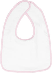 Unico Badstoffen Slabbetjes 26x37cm 25 stuks-Wit-Roze