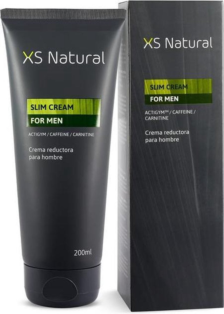 Xs Natural Cream For Men. Slimming Cream And Fat Burner To Reduce Abdomen Fat | 500COSMETICS
