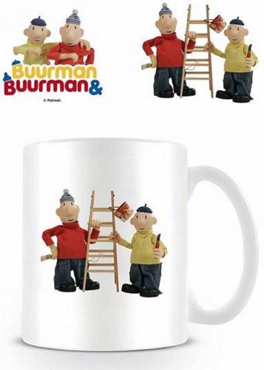 Mok Buurman en Buurman met ladder