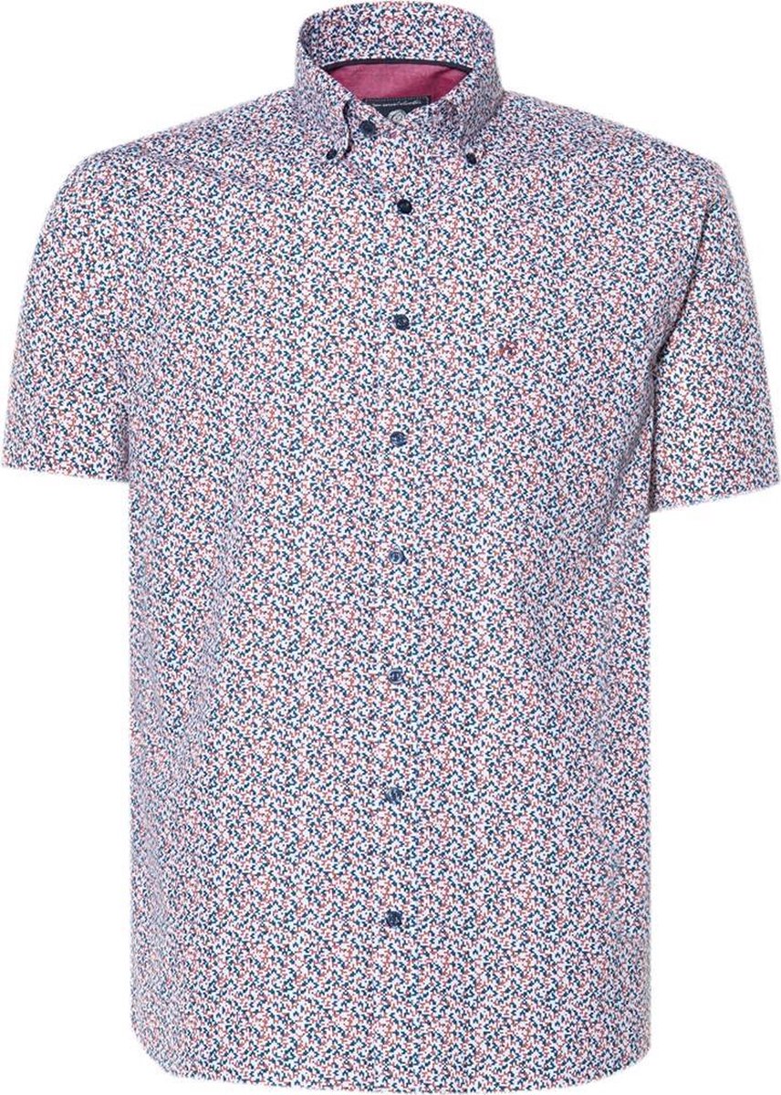 Campbell Classic Casual Overhemd Heren korte mouw