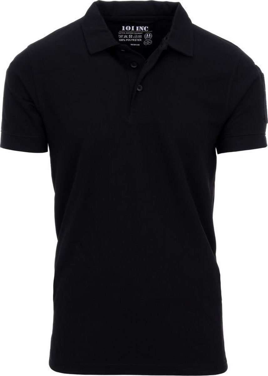 101inc Tactical Polo QuickDry zwart