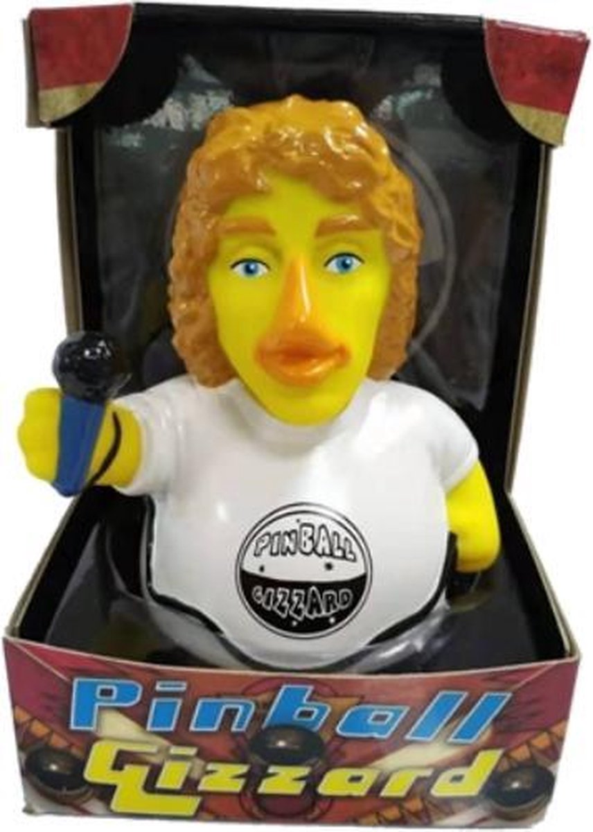 CelebriDucks  PINBALL GIZZARD Duck  The Who Rockband Badeendje Roger Daltrey