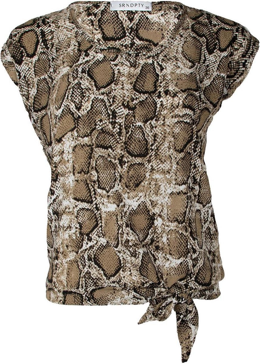 SRNDPTY Top Shortsleeve Wendy Snake Army
