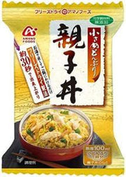4packs of Instant Oyakodon (Rice topped with chicken and egg) - no chemical seasoning added (freezed dry)