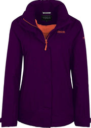 Pro-X Elements - Overgangsregenjas voor dames - Cindy - Aubergine - maat 42EU