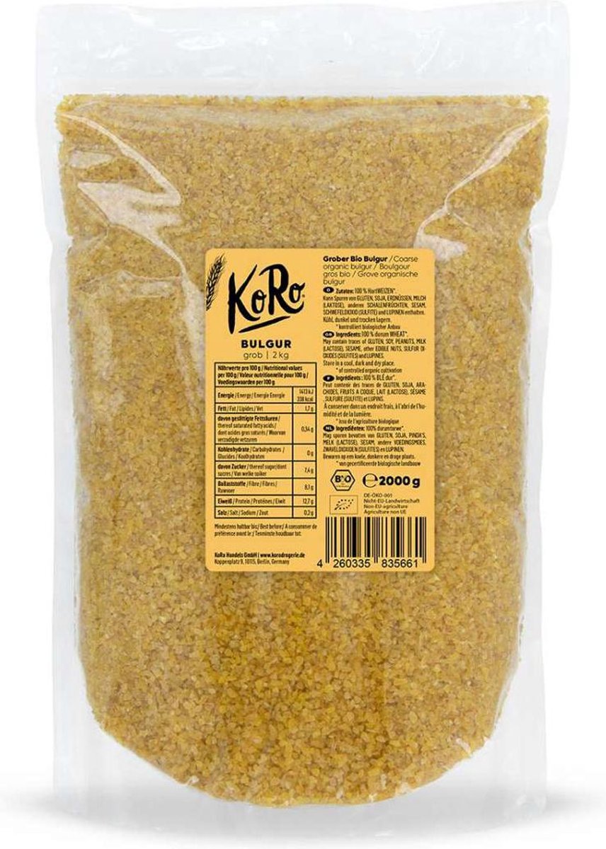 KoRo | Biologische bulgur | 2 kg