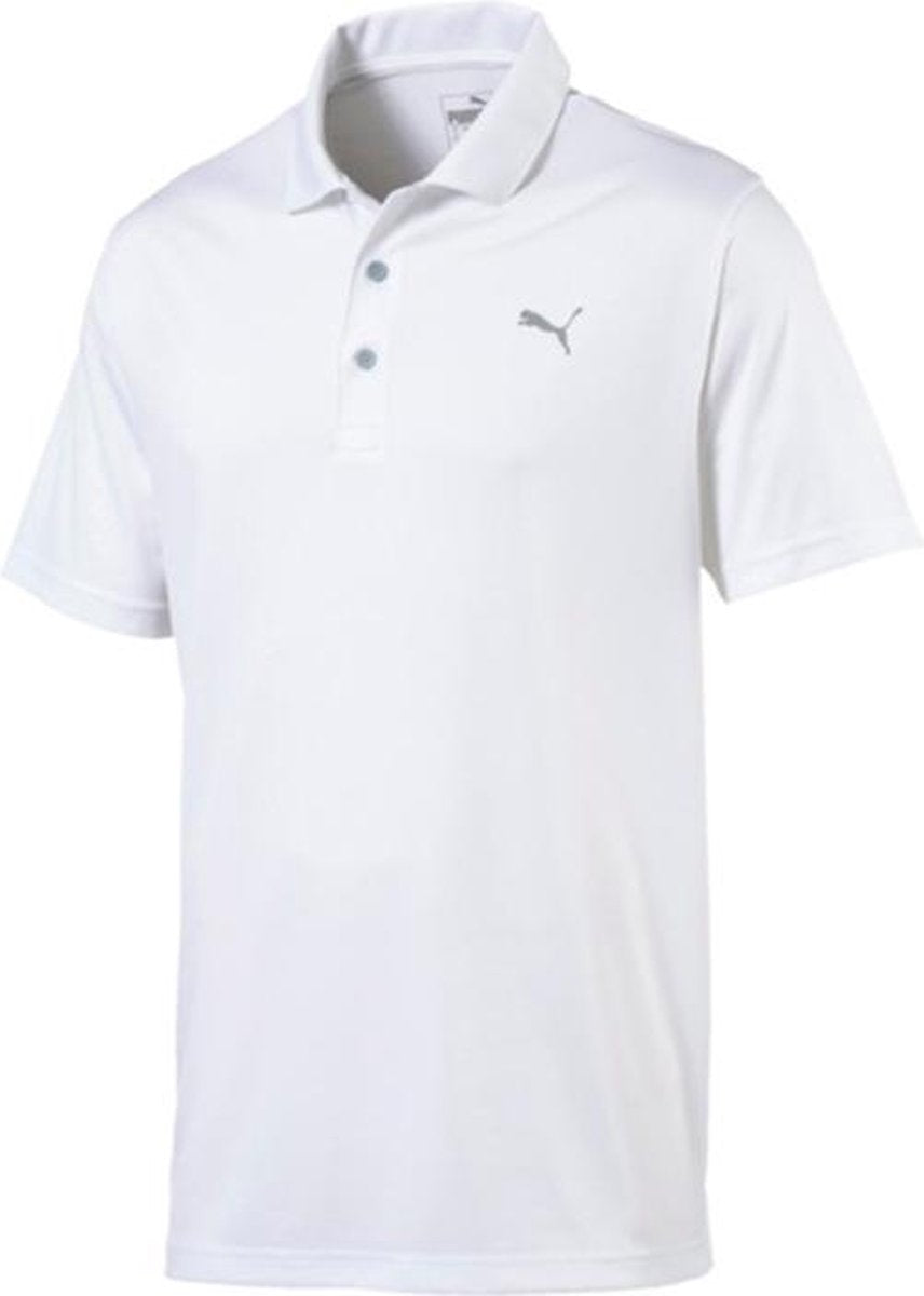 Heren Rotation Golf Polo - Wit