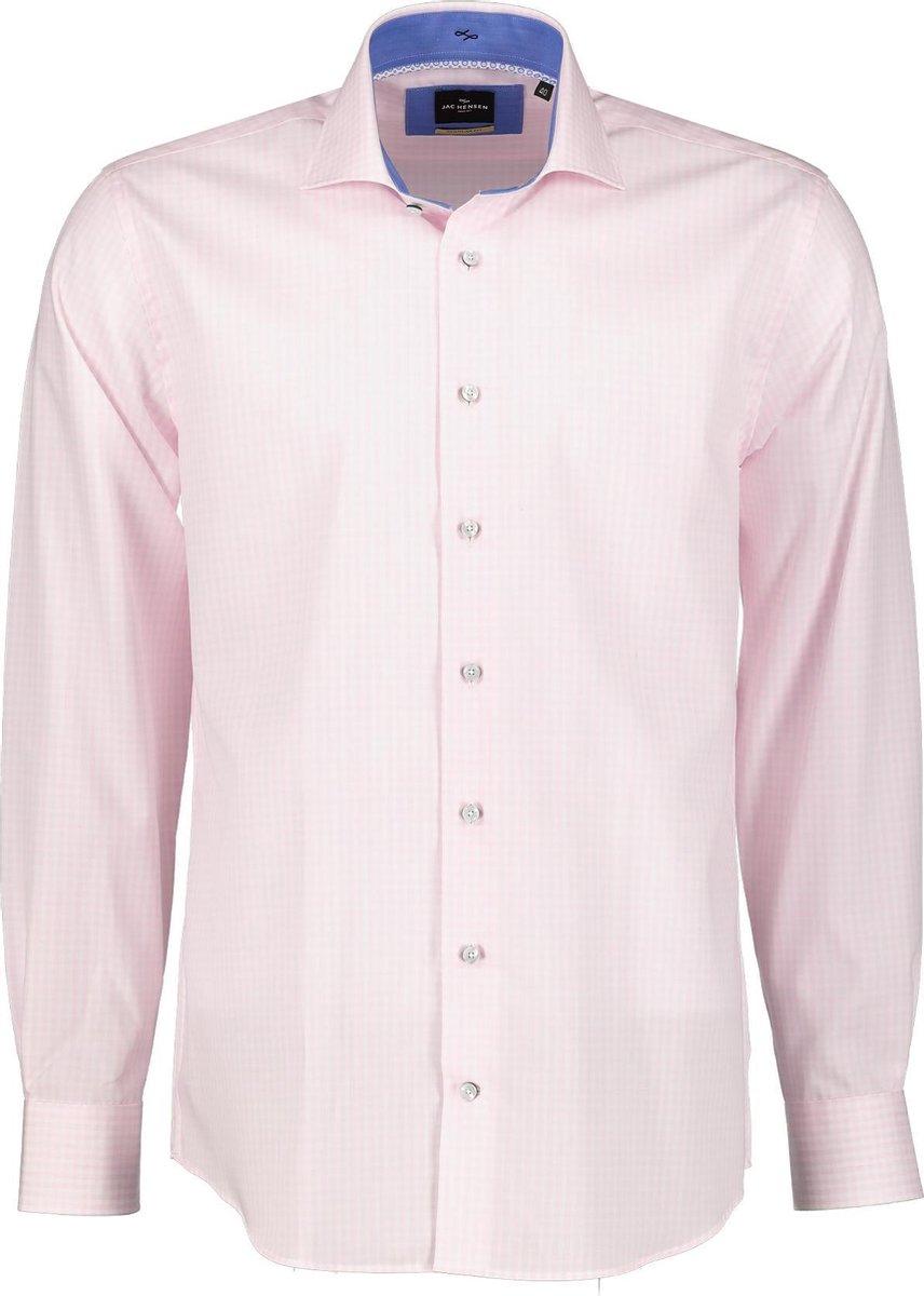 Jac Hensen Overhemd - Regular Fit - Roze - 52