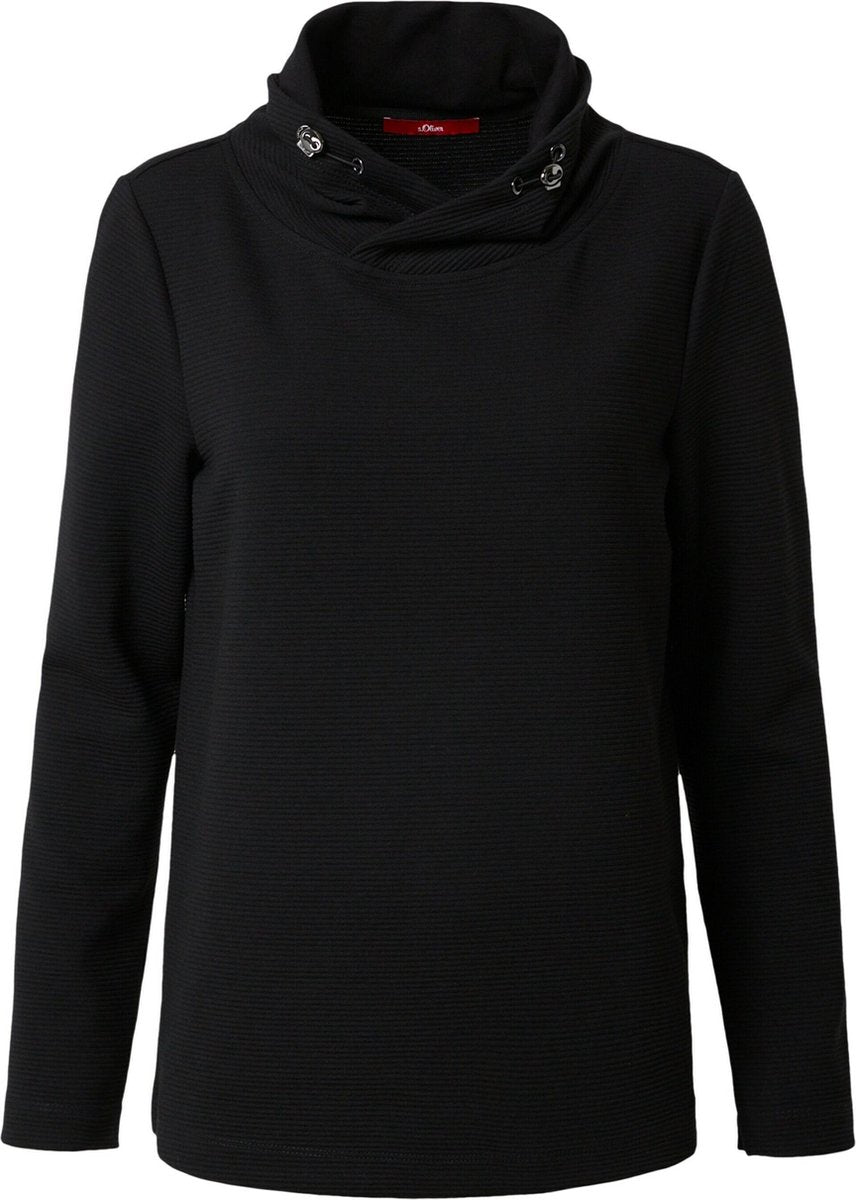 S.oliver sweatshirt Zwart-38 (S)