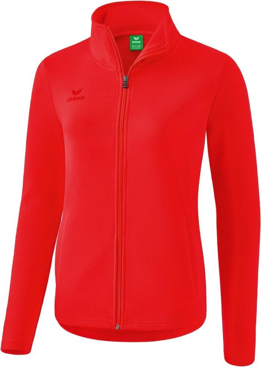 Erima Casual Dames Sweatjack - Jassen  - rood - 34