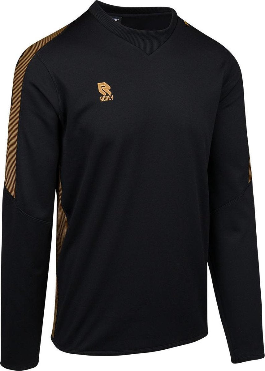 Robey Performance Sweater (maat 152) - Zwart/Goud
