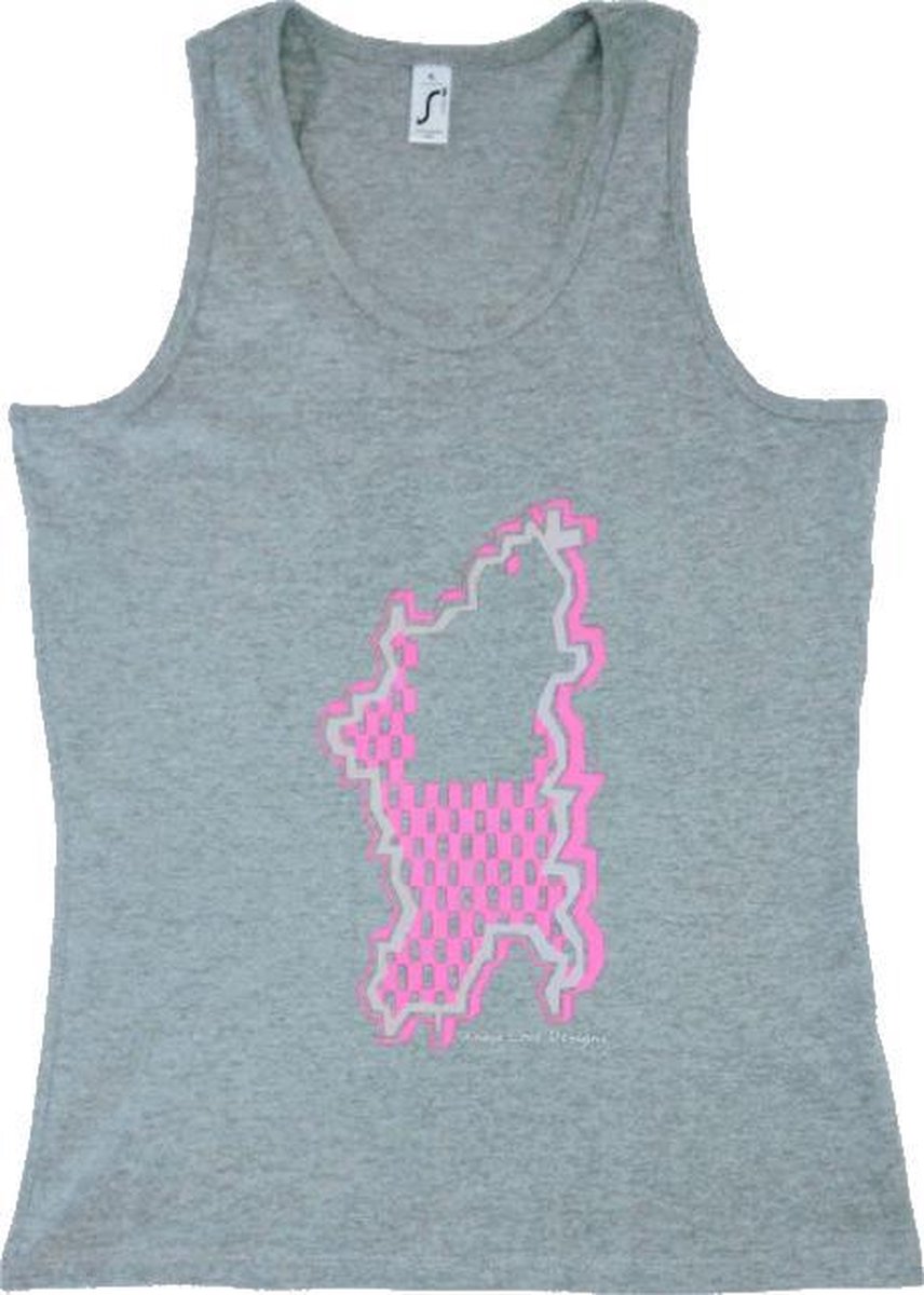 Anha'Lore Designs - Bessie - Tanktop - Antraciet - XL