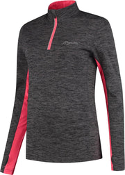 Dames Rogelli Runningtop Special Zwart/Coral -  Maat L