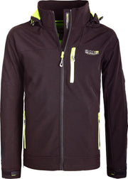 Geographical Norway Softshell Jas Zwart Turbo Dry Rumba - L