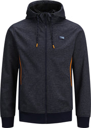 JACK&JONES JCOKOBE SWEAT ZIP HOOD SN Heren Vest - Maat XL