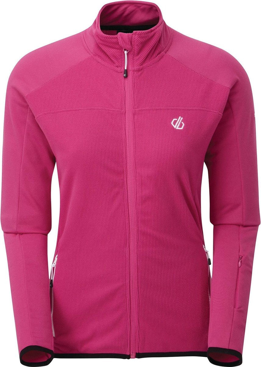 Dare 2b - Women's Methodic Full Zip Fleece - Outdoortrui - Vrouwen - Maat 40 - Roze