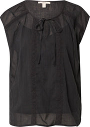 Esprit blouse Zwart-38 (M)