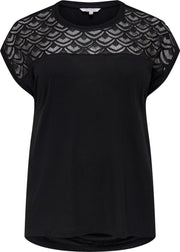 Only Carmakoma Flake Dames T-shirt - Maat 46-48