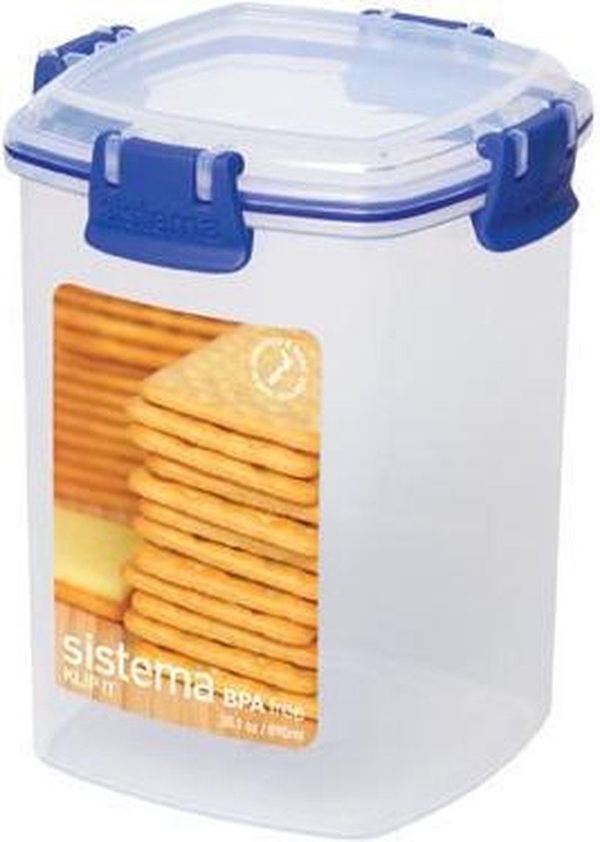 Sistema Klip it Voorraaddoos - 'Cracker' Koekjesdoos - Middelmaat