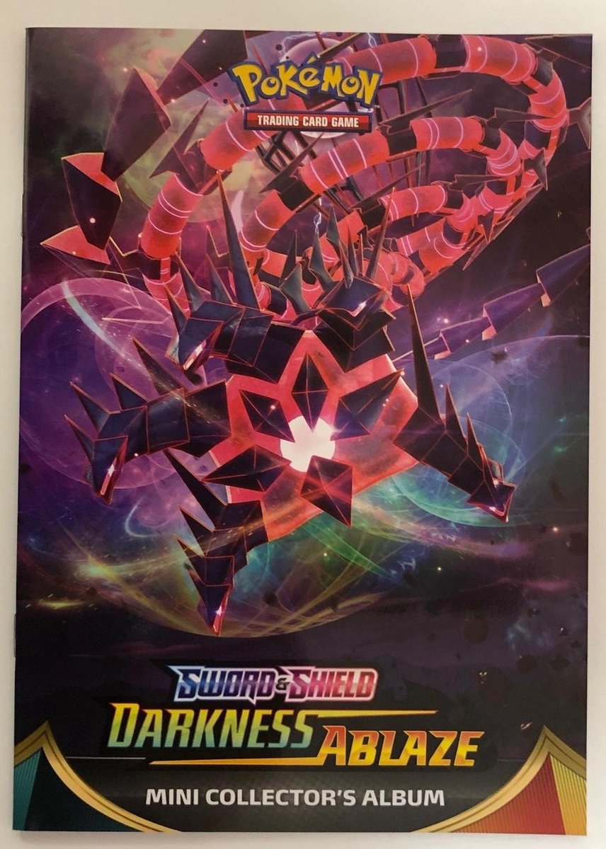 SWORD & SHIELD DARKNESS ABLAZE MINI COLLECTORS ALBUM