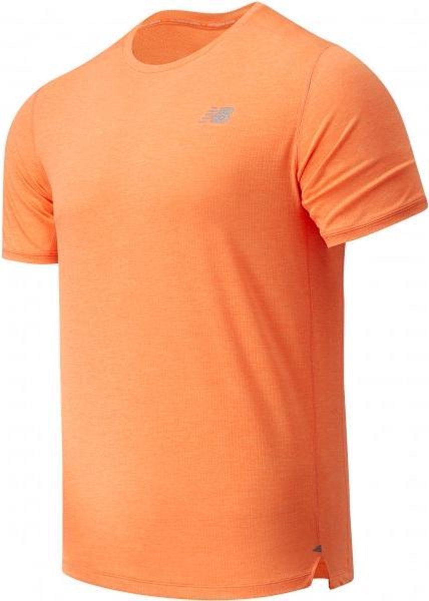 New Balance Impact Run Shirt Heren - blauw - maat M