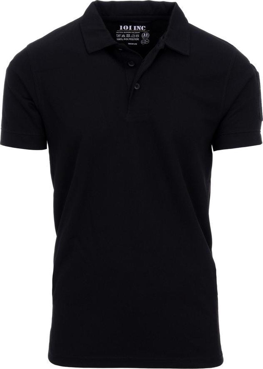 101inc Tactical Polo QuickDry zwart