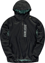 Robey x Banlieue Anorak (maat XS) - Black/Green