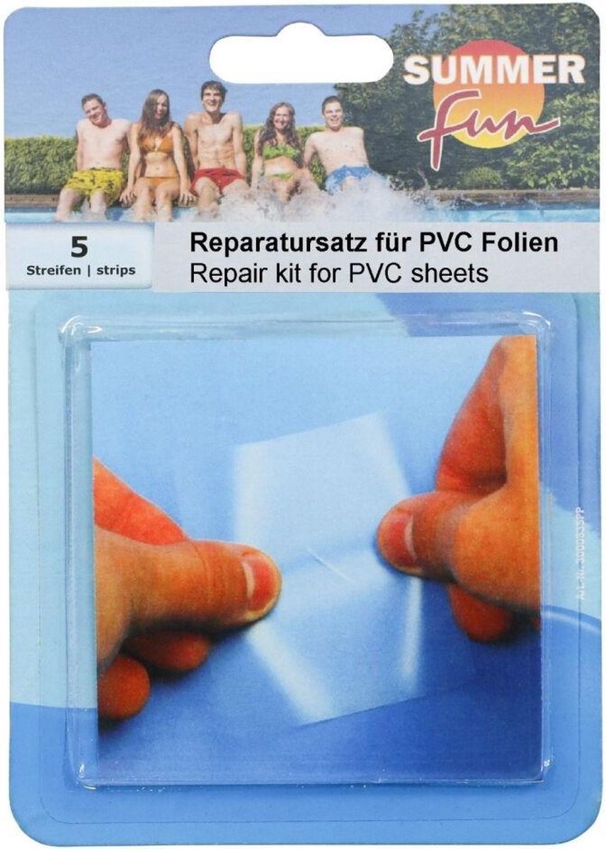 Summer Fun Reparatiekit PVC Folie 5 Stuks