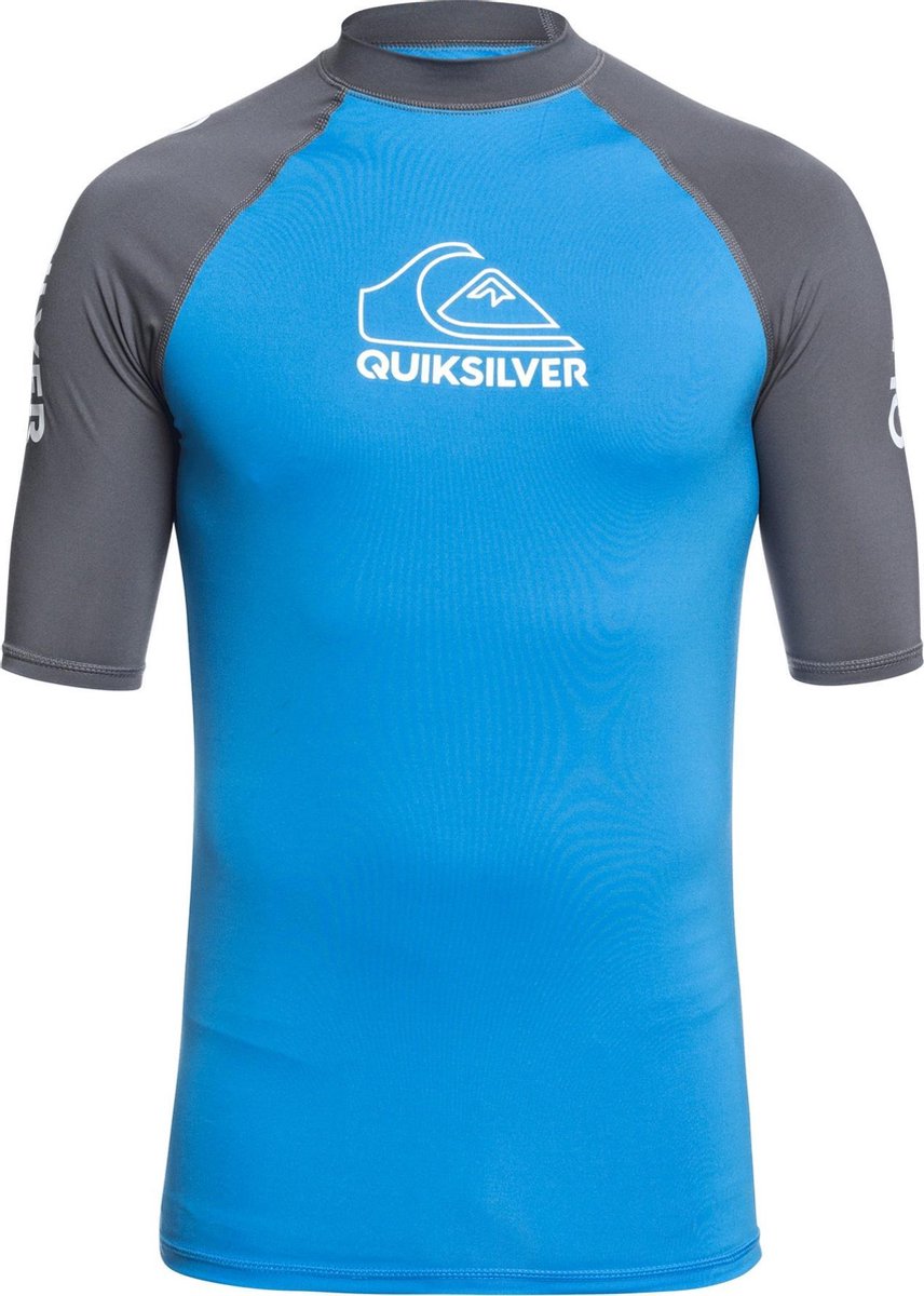 Quicksilver - UV-zwemshirt voor heren - On Tour - Helderblauw - maat M