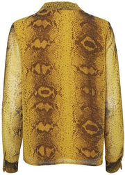 Pcdaisy ls shirt Inca gold/Snake