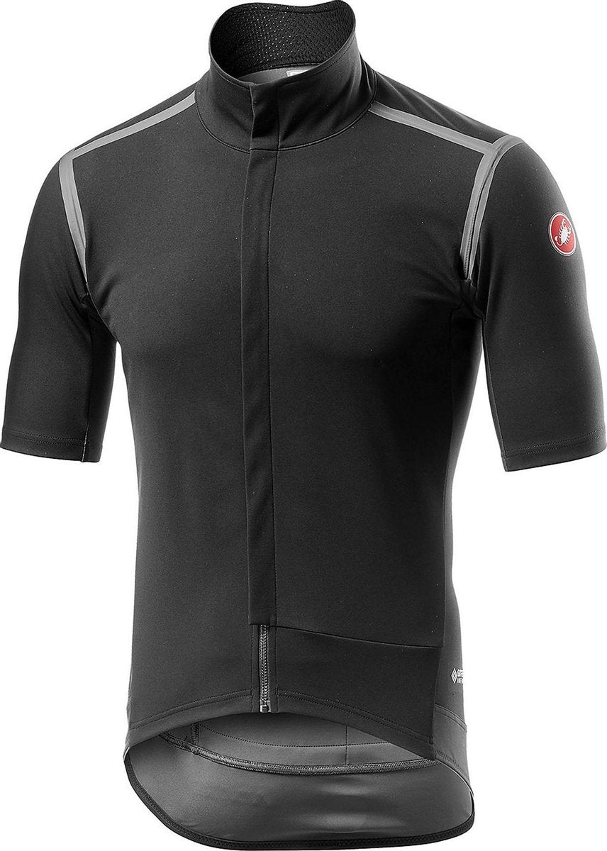 Castelli Gabba Ros Fietsjack - Maat L  - Mannen - zwart/grijs