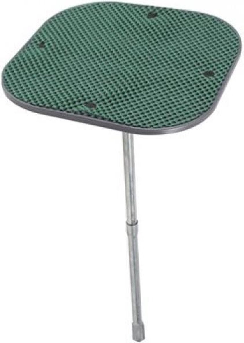 NordFalk campingtafel 25x25x47 cm - aluminium priktafel / kampeertafel - afschroefbare tafelpoot