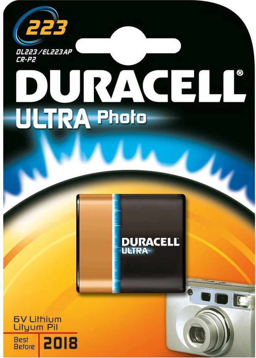 Duracell Battery 223 6V - 1 stuk