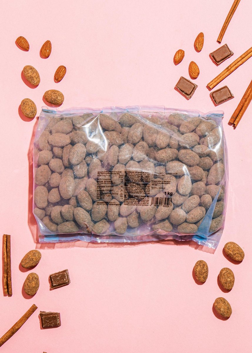 KoRo | Chocolade-amandelen met kaneel | 1 kg