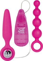 Roze Vibrerende Buttplug set