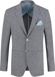 GENTS | Colbert Heren unconstructed blauwgrijs 0146 Maat 54