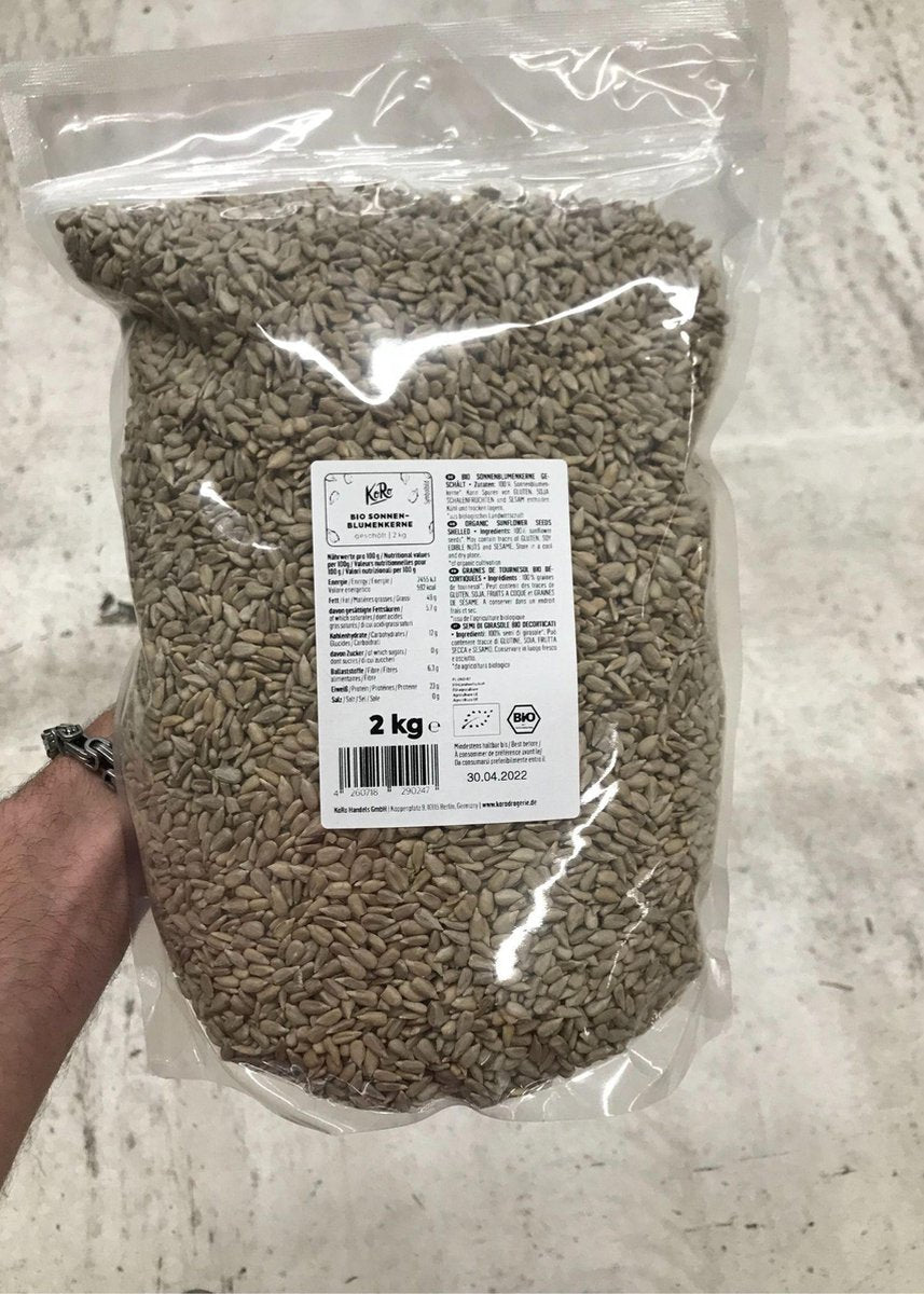 KoRo | Biologische zonnebloempitten kiemkrachtig 2 kg