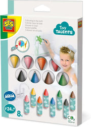 Kleuren in bad 8 pack - Tiny talents
