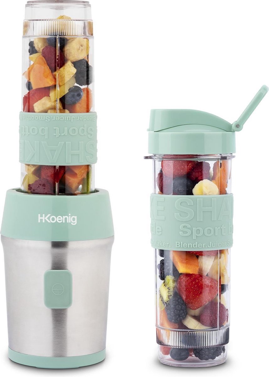 H. KOENIG BLENDER TO GO MET DRINKBEKERS