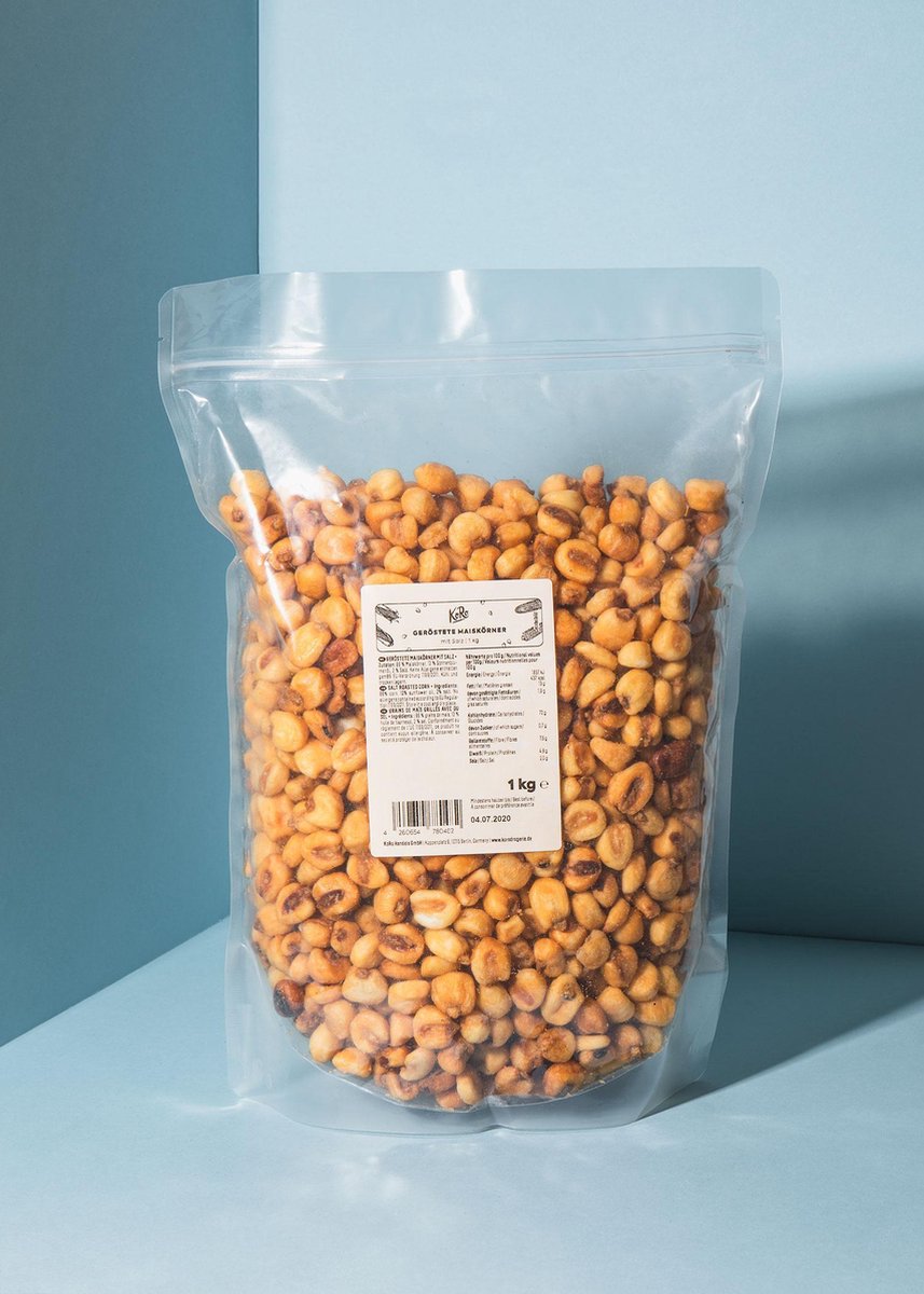 KoRo | Geroosterde maiskorrels met zout 1 kg