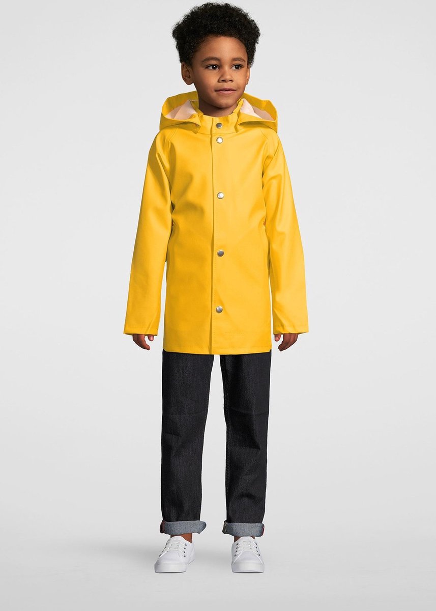 Stutterheim - Regenjas voor kinderen - Mini Stockholm - Geel - maat 116-124cm