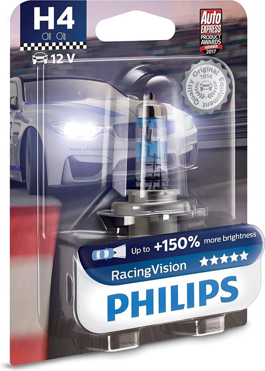 Philips Racing Vision H4 - per stuk