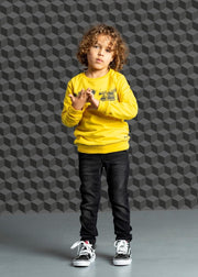 Quapi sweater Thanno - 146/152 - Geel